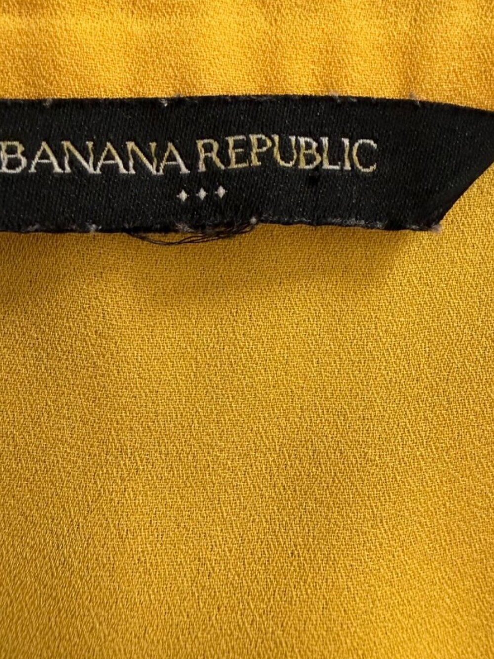 Banana Republic Mustard Yellow Sleeveless Blouse – Size Medium - Picture 6 of 9